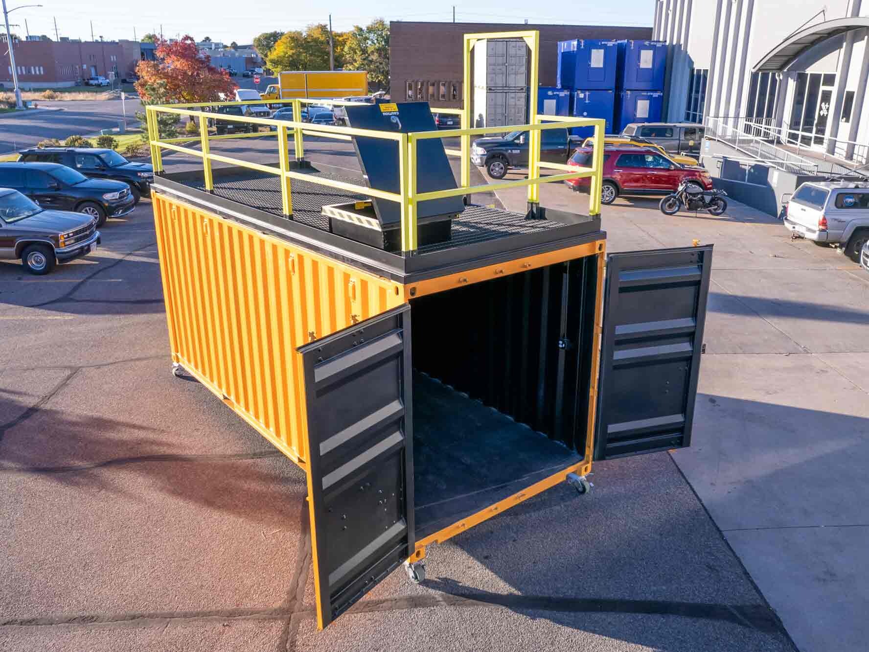 ROXBOX Containers Confined Space Simulator Shipping Container