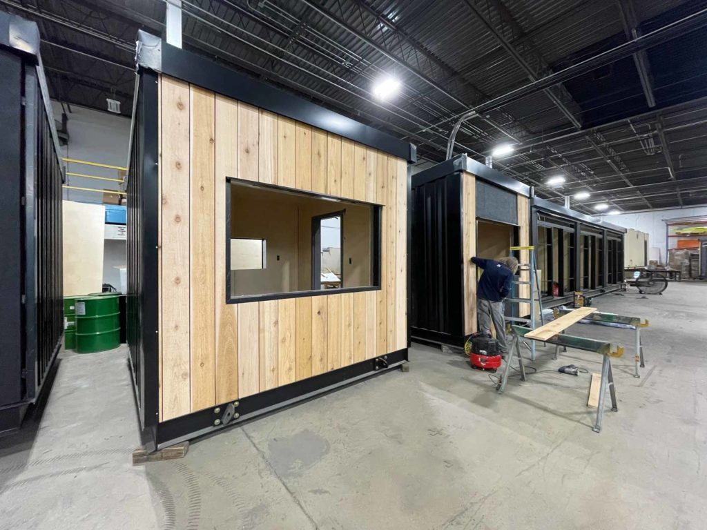 Project Spotlight: Detroit Holiday Village Retail Huts - ROXBOX Containers